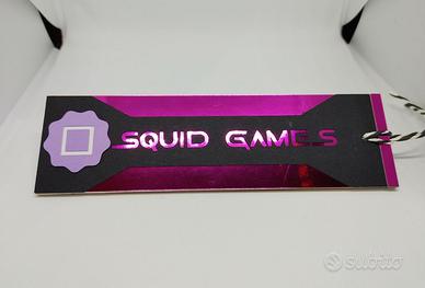 Segnalibro Squid Games - 15x4,5cm (LxA)
