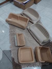 portasapone da incasso in ceramica 