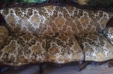  divano più 2 poltrone stile Luigi vxi