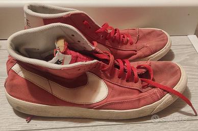 Nike Blazer Mid Premium Suede Red / White n°42.5