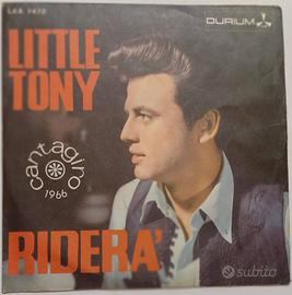 VINILE 45 GIRI LITTLE TONY RIDERA'