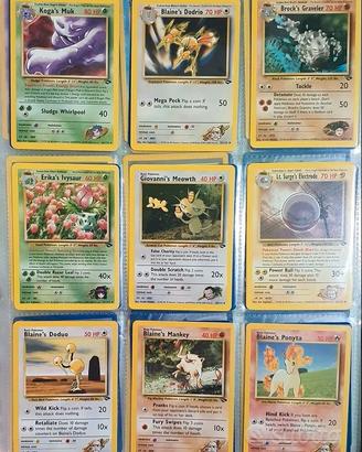 carte Pokémon lotto 132 Gym Challenge (GC)