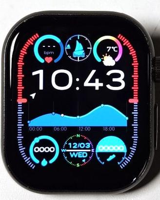 Smartwatch sport tracker schermo 1.9" IP68 OIKKEI