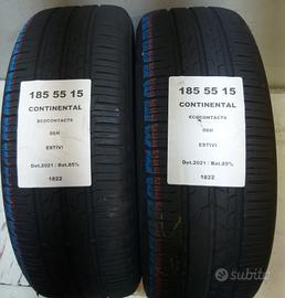 2 GOMME 185 55 15 CONTINENTAL A1822