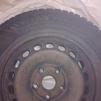 Cerchi ferro Golf VI 16" con gomme invernali