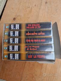 collezione videocassette sergio leone