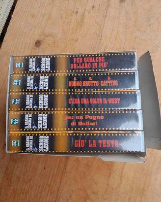 collezione videocassette sergio leone