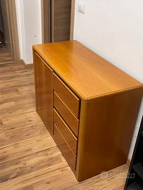 Credenza / Mobiletto Cassettiera in Legno