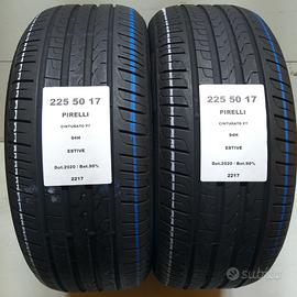 2 GOMME 225 50 17 PIRELLI A2217