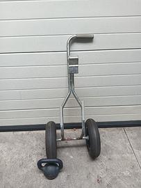 Carrello prua gommone