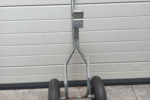 Carrello prua gommone