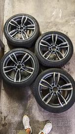 Cerchi BMW originali 18 pollici gomme invernali