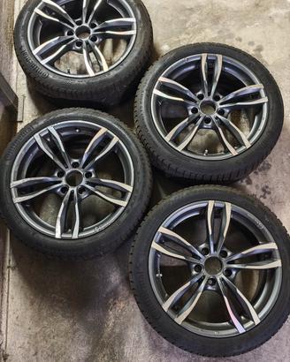 Cerchi BMW originali 18 pollici gomme invernali