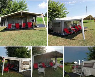 Veranda chiusa con Tendalino