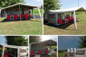 Veranda chiusa con Tendalino