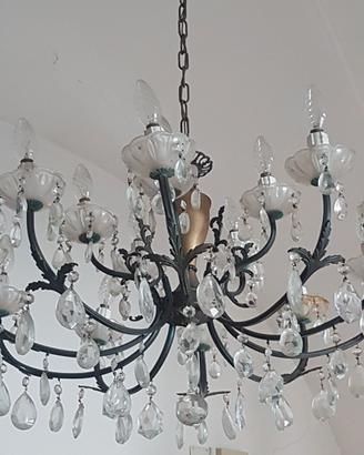 Lampadari a goccia d'epoca 