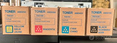 Toner TN514 Konica Minolta C658/C558/C458