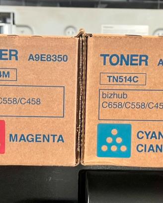 Toner TN514 Konica Minolta C658/C558/C458