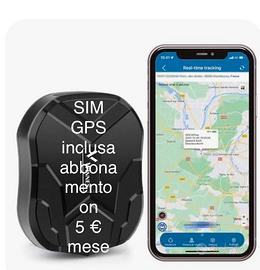Localizzatore GPS Tracker con SIM inclusa