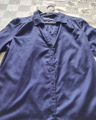 Camicia blu Camaieu