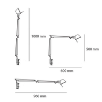 Lampada da scrivania Tolomeo di Artemide