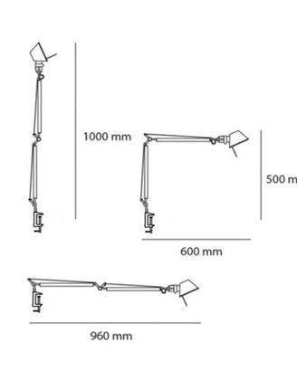 Lampada da scrivania Tolomeo di Artemide