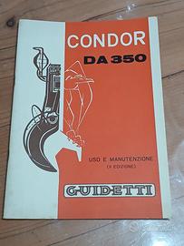 Libretto motore Guidetti Condor DA350 originale