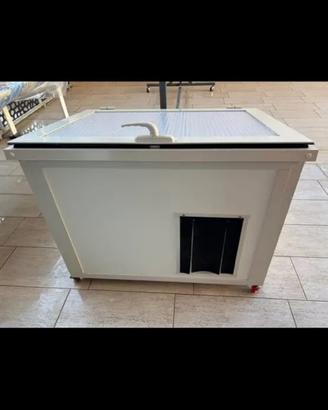 Cuccia in alluminio
