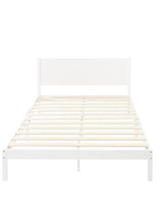 Letto bianco una piazza e mezzo