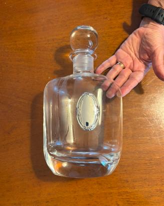 Decanter in cristallo e Argento