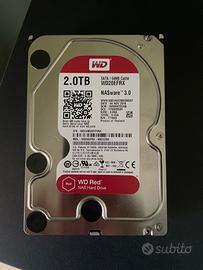 Hard disk Hd WD Red 2tb Nas