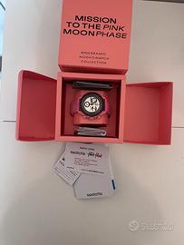 Omega x Swatch mission to the pink