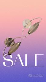 Coppia lampade Applique Rossini Design