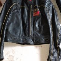 FLM Tuta Moto vintage marca FLM tg.52