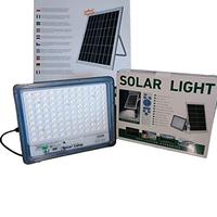 Faro led esterno con pannello solare 600w