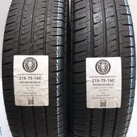 2 GOMME 215 75 16C MICHELIN A55986