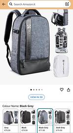 K&F CONCEPT Zaino Fotocamera, Professionale