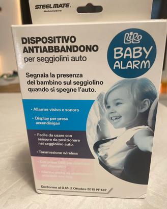 Dispositivo antiabbandono seggiolino auto BiBO