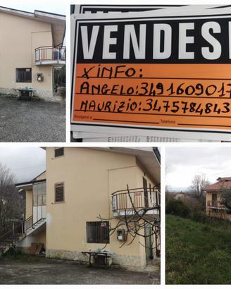 Villetta indipendente 2 piani con annesso terreno