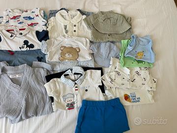 Set abbigliamento neonato 0-3 mesi