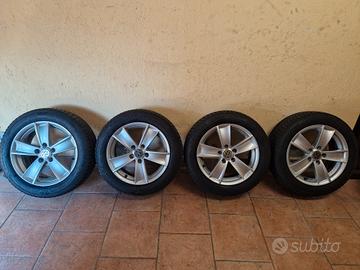 cerchi + gomme invernali 205/55 R16 91H
