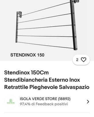 Stendibiancheria da esterno