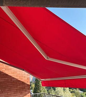 Tenda da sole a bracci