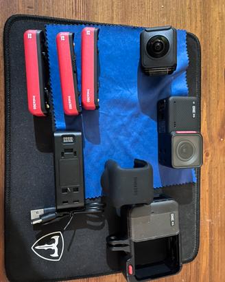 Insta 360 one rs + obiettivo 360