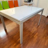 Tavolo in vetro allungabile Bontempi Tetide