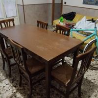 Tavolo da cucina in legno estendibile