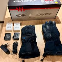 Guanti moto riscaldati Clover polar WP taglia M