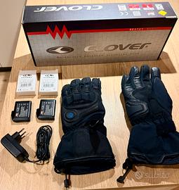 Guanti moto riscaldati Clover polar WP taglia M