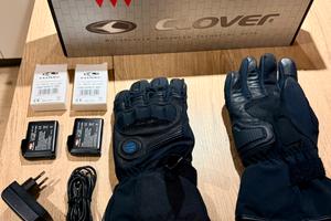 Guanti moto riscaldati Clover polar WP taglia M
