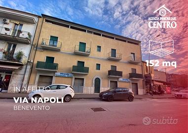 Locale con 4 vetrine in Via Napoli